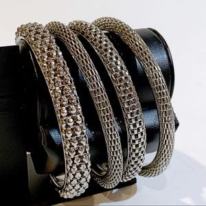 Silver Bangle Bracelets